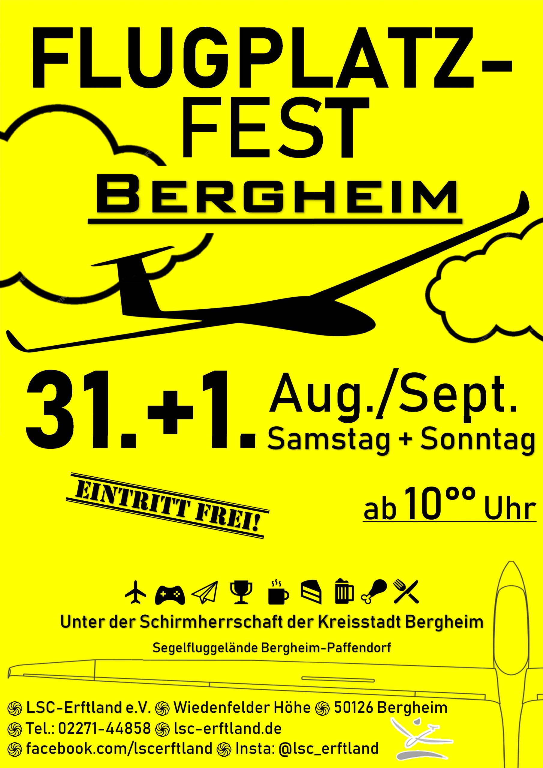 Flugplatzfest Bergheim
