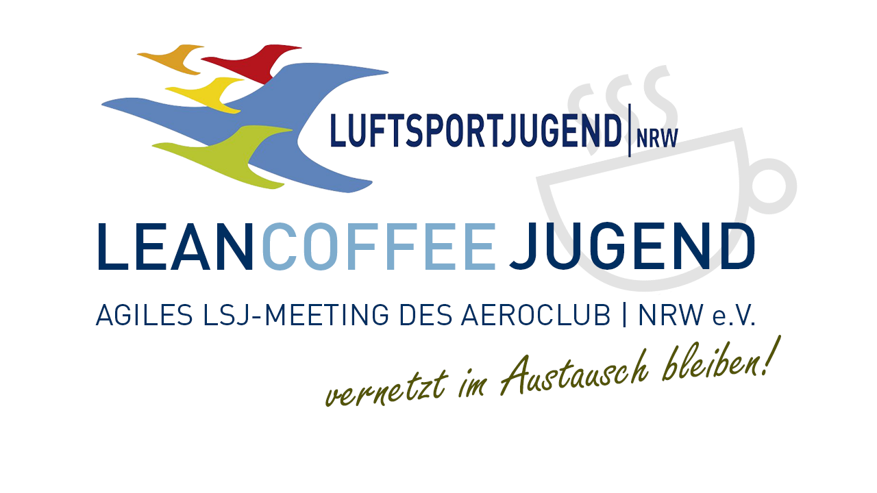 Virtueller Lean Coffee Jugend, Thema: Vereinsentwicklung - Zeig dein Profil